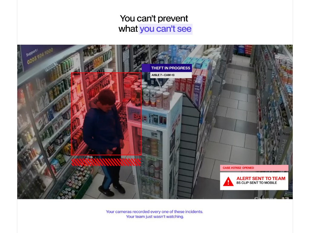 Spacture retail loss-prevention platform